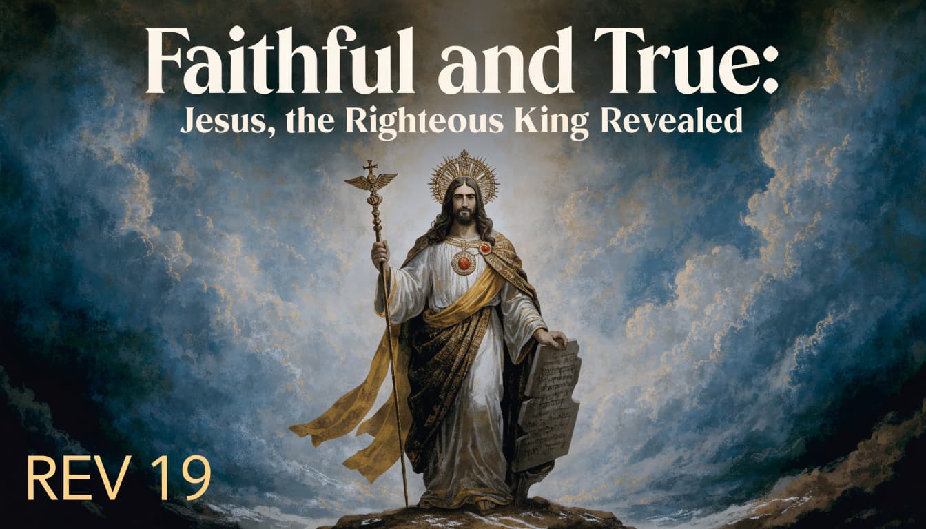 Faithful and True: Jesus, the Righteous King Revealed - REV 19