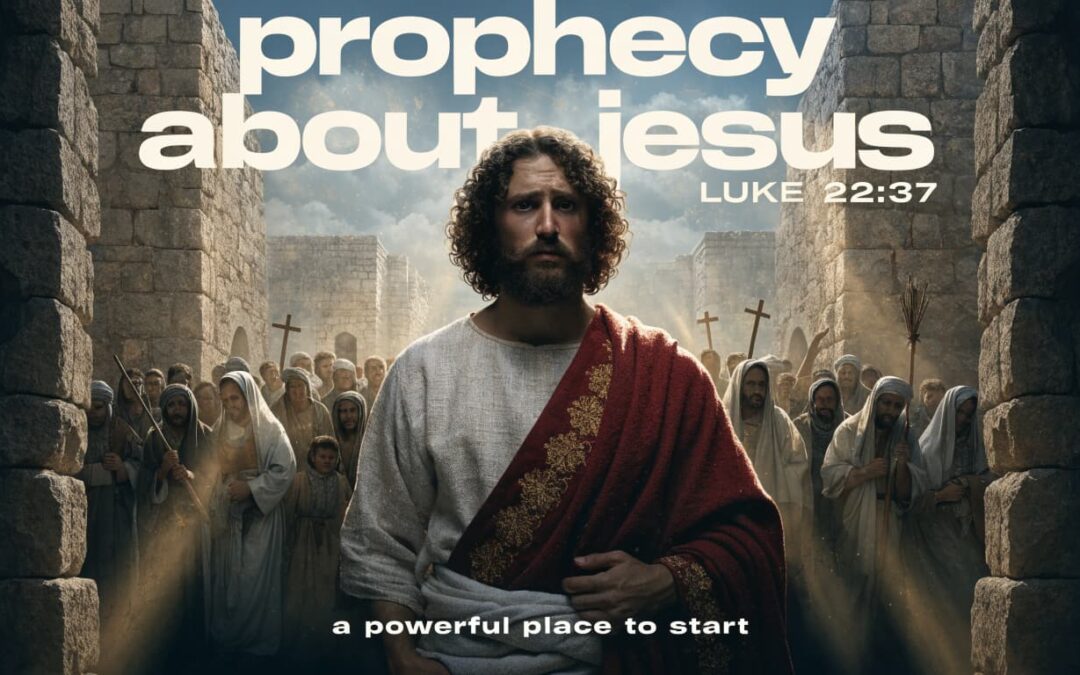 Prophecy About Jesus: A Powerful Place to Start - Luke 22:37