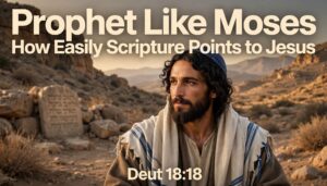 Prophet Like Moses: How Easily Scripture Points to Jesus – Deut 18:18